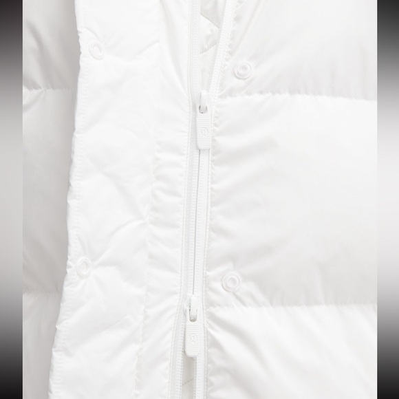 Lululemon wonder puff 600 down-dill long jacket white 2 nwt - Picture 4 of 16